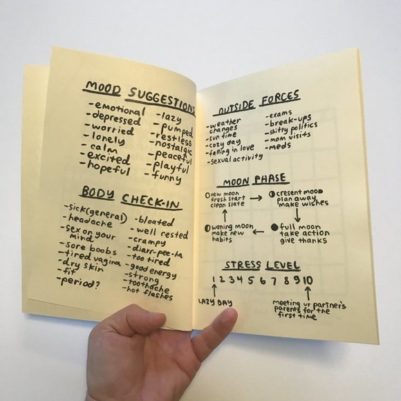 NWT MOOD CYCLES NOTEBOOK - Picture 5 of 5